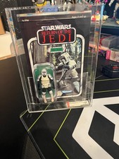 Star Wars Return Of The Jedi Biker Scout Kenner Toy 1983 Unpunched graded