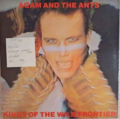 Adam & the Ants Kings Of The Wild Frontier Vinyl Record VG+/VG CBS84549 1980