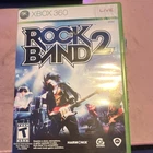 Rock Band 2 Microsoft Xbox 360 Game Disc w/ Case Manual NTSC-U/C T 2008