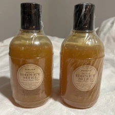 (2) Perlier Body Honey Miel Bath & Shower Cream 16.9 fl oz New Sealed (1000ml)