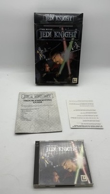 Retro Vintage PC Game Star Wars Jedi Knight PC Big Box Edition Sammler