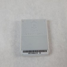 Sony PlayStation 1 PSone PS One Variant Memory Card Official Authentic Vintage