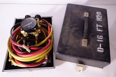 #ad Bell amp; Gossett ITT 0 16ft H20 Pressure Gauge Refrigeration Readout Meter Kit $109.00