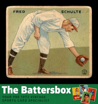 1933 Goudey #112 Fred Schulte   FAIR X3767634