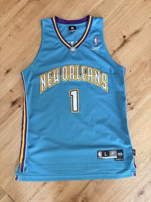 NBA Authentic Jersey New Orleans Hornets Baron Davis #1 Trikot Size L