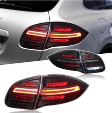 Smok black LED back lights for Porsche 955 CAYENNE LED tail lamp 2011-2014 year