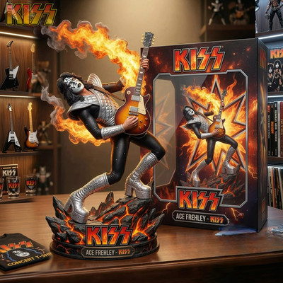 KISS Ace Frehley Shape Acrylic Plaque