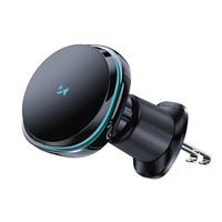 Wozinsky Auto-Handyhalter Mit 15W Qi/Magsafe-Ladung Und LüFter, Schwarz