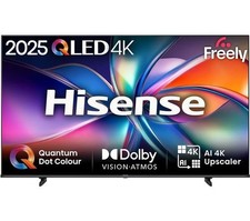HISENSE E7Q 43" QLED 4K Smart AI TV with Freely - 43E7QTUK