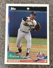 1994 Topps Baseball Card Nolan Ryan #34 Texas Rangers HOF 🔥🔥