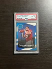 PATRICK MAHOMES 2017 Panini Donruss Rated Rookie RC Card #327 Graded PSA 8!