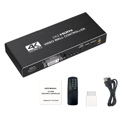 1X2 1X4 1X3 2X1 3x1 4X1 2x2 HDMI DVI Multi Video Controller Processor Splicer d