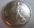 1993  AMERICAN SILVER EAGLE  1  OZ.   FINE SILVER  999 BULLION COIN