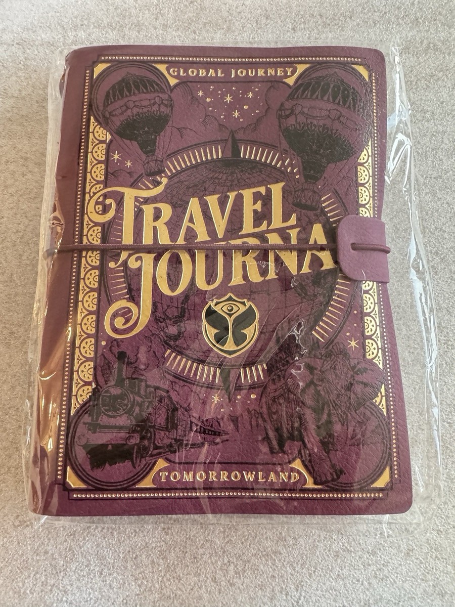 2025 Tomorrowland Belgium Global Journey Travel Journal Notebook