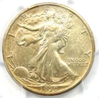 1920-D Walking Liberty Half Dollar 50C - PCGS AU Details - Rare Date Coin!