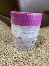 Miniso Sanrio KUROMI Interesting Adventure FOOD STORAGE CONTAINERS 3PC 500mL New