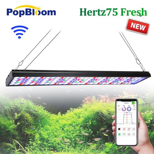 PopBloom Full Spectrum Led Aquarium Light Aquarium Plant Led Lighting 36" 90cm - Picture 14 of 15
