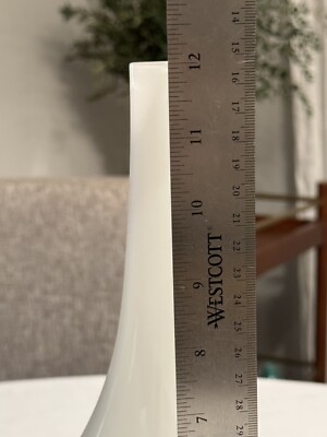 IKEA SALONG VASE SET WHITE ART GLASS DESIGNED BY JOHANNA JELINEK 4