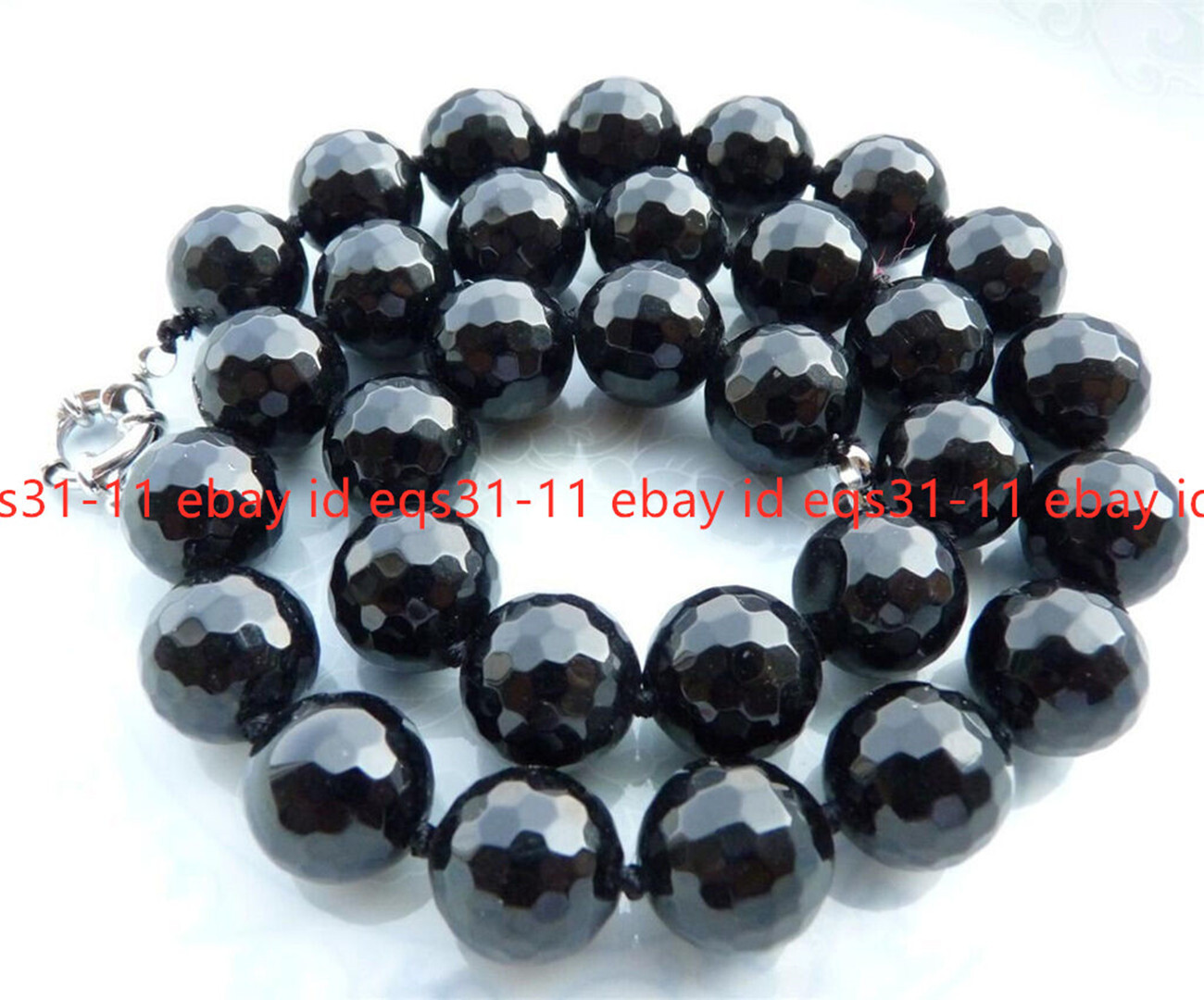 10mm/12mm Black agate/onyx carving 4 god Round beads Gold