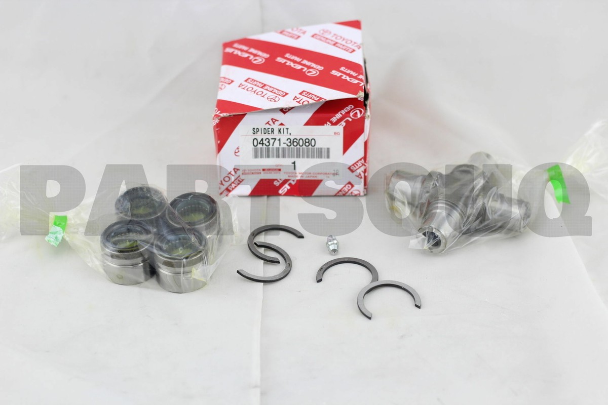 0437136080 Genuine Toyota SPIDER KIT, FRONT PROPELLER SHAFT