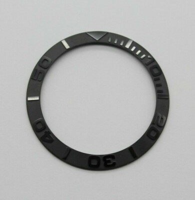 Ceramic Black Bezel Lünette-Inlay kompatibel for Rolex Yacht Master Ø40mm Watch 