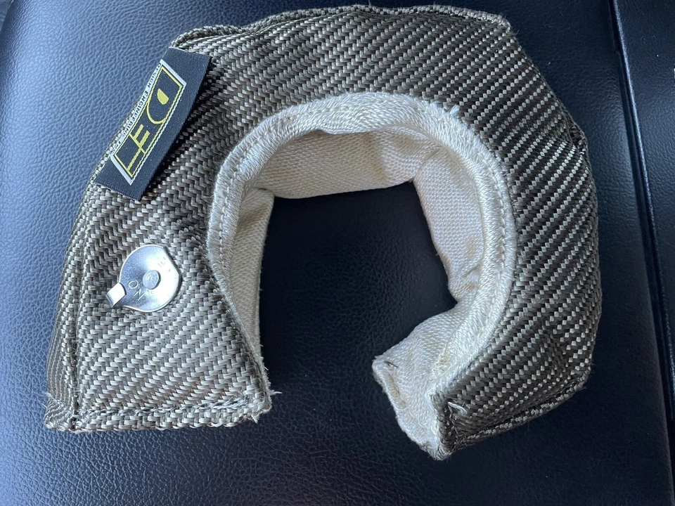 Protector térmico de montaje de turbocompresor DEI 10141; titanio T3, 2500 grados NUEVO Foto 2 de 2