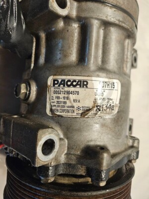 Paccar MX13 Sanden SD7H15 A/C Compressor U4313 with Clutch 2031189