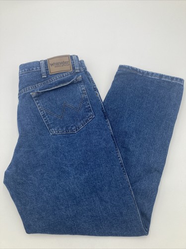 mens wrangler jeans size 36x29 straight 