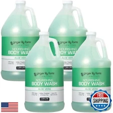 Ginger Lily Farms Club and Fitness Nourishing Body Wash, 100% Vegan and Cruel