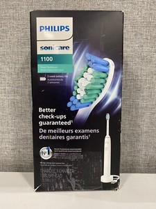 Sonicare 1100 Power Toothbrush, Rechargeable Electric Toothbrush, White