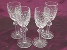 Set of 4 vintage Waterford Crystal POWERSCOURT Cordial Glass Cordial Glass 4 5/8