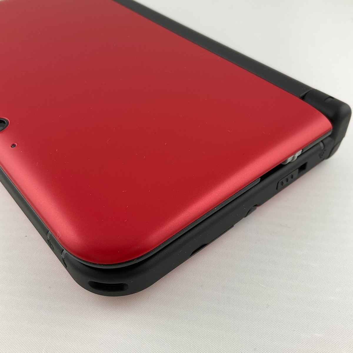 Nintendo 3DS LL XL console Red Black with Charger/Stylus/SDcard