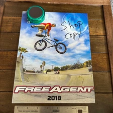 2018 Free Agent BMX Bikes Catalog Brochure Old School BMX Owners 18 FA