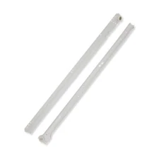 Pair of Blum 18" 230M Series Bottom Mount White Epoxy Coated Euro Drawer Slides