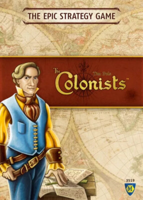 The Colonists Mayfair Lookout Games Tim Puls NEW SEALED Worker Movement