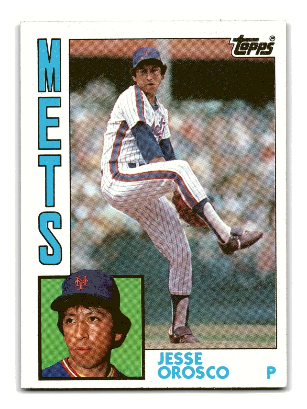 Jesse Orosco 1984 Topps #54 New York Mets Near Mint NM