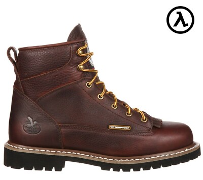 GEORGIA BOOT WATERPROOF LACE-TO-TOE WORK BOOTS GBOT052 ALL SIZES NEW 