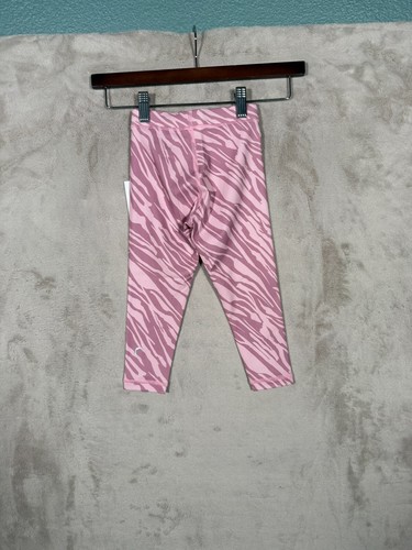 Zyia Leggings Girls Size 4-5 Pink Zebra New - Picture 2 of 6