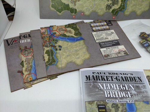 🔥Paul Koenig's Market-Garden - Nijmegen Bridge Additional Jigsaw Cut Game Map - Picture 7 of 11