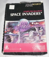 Space Invaders (Atari 400/800) Complete in Box CIB