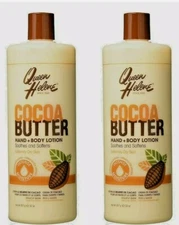 Lot Of (2) Queen Helene Hand + Body Lotion, Cocoa Butter, 32 Oz