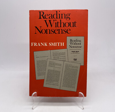 1979 Reading Without Nonsense Frank Smith Vintage Paperback