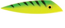 LUHR-JENSEN    J-Plug   #5   Rattles    Chartreuse  / Flo- Green Ladderback