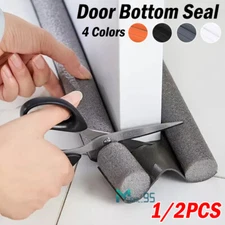 Door Bottom Seal Strip Stopper Under Door Draft Guard Stopper Soundproof Strip