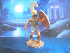 Soldatino Spartano!  Atlantic 1/32 "Antica Grecia" Figurino Dipinto Painted CC1