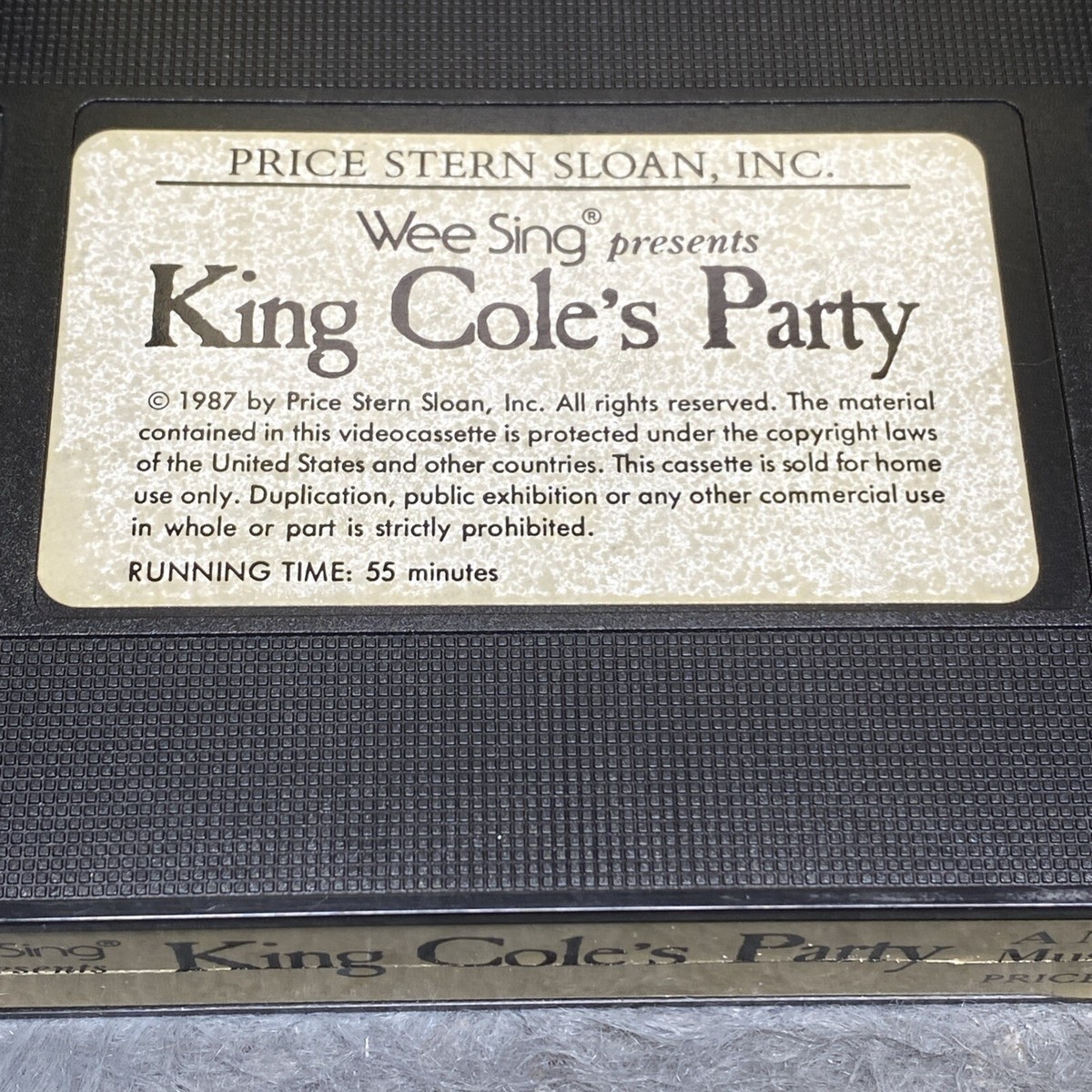 Wee Sing King Coles Party VHS Tape 1987 A Merry Musical