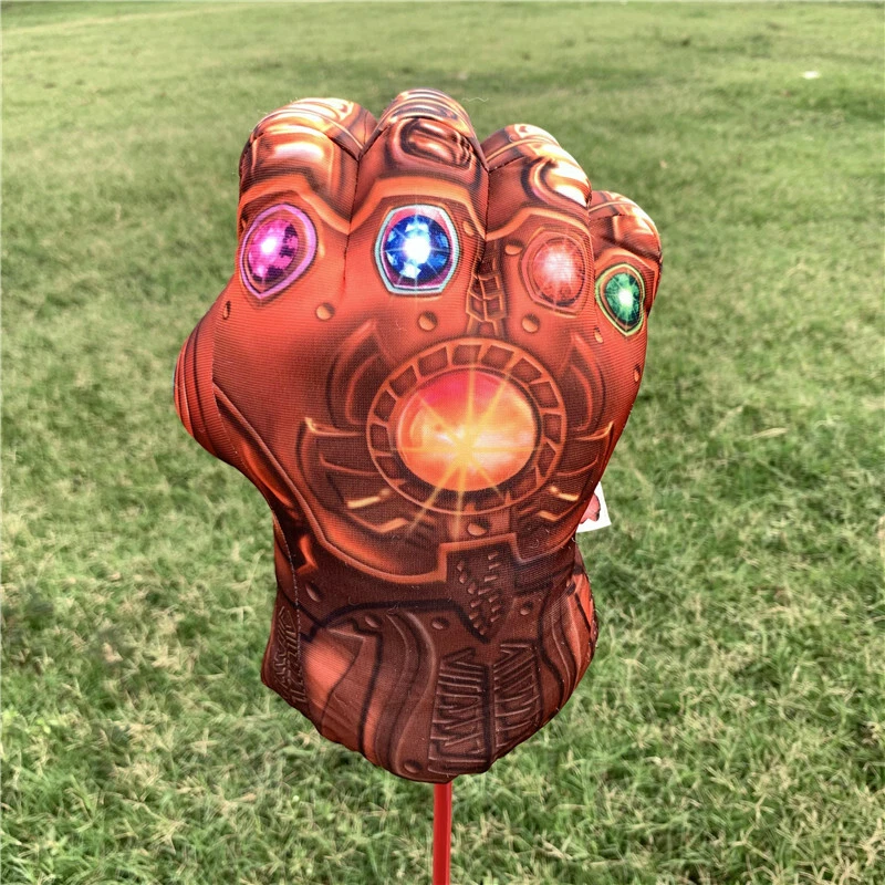 NEW Superhero Thanos Glove Avengers Golf Driver Head cover Case Protector 460cc NEW Superhero Thanos Glove Avengers Golf Driver Head cover Case Protector 460cc