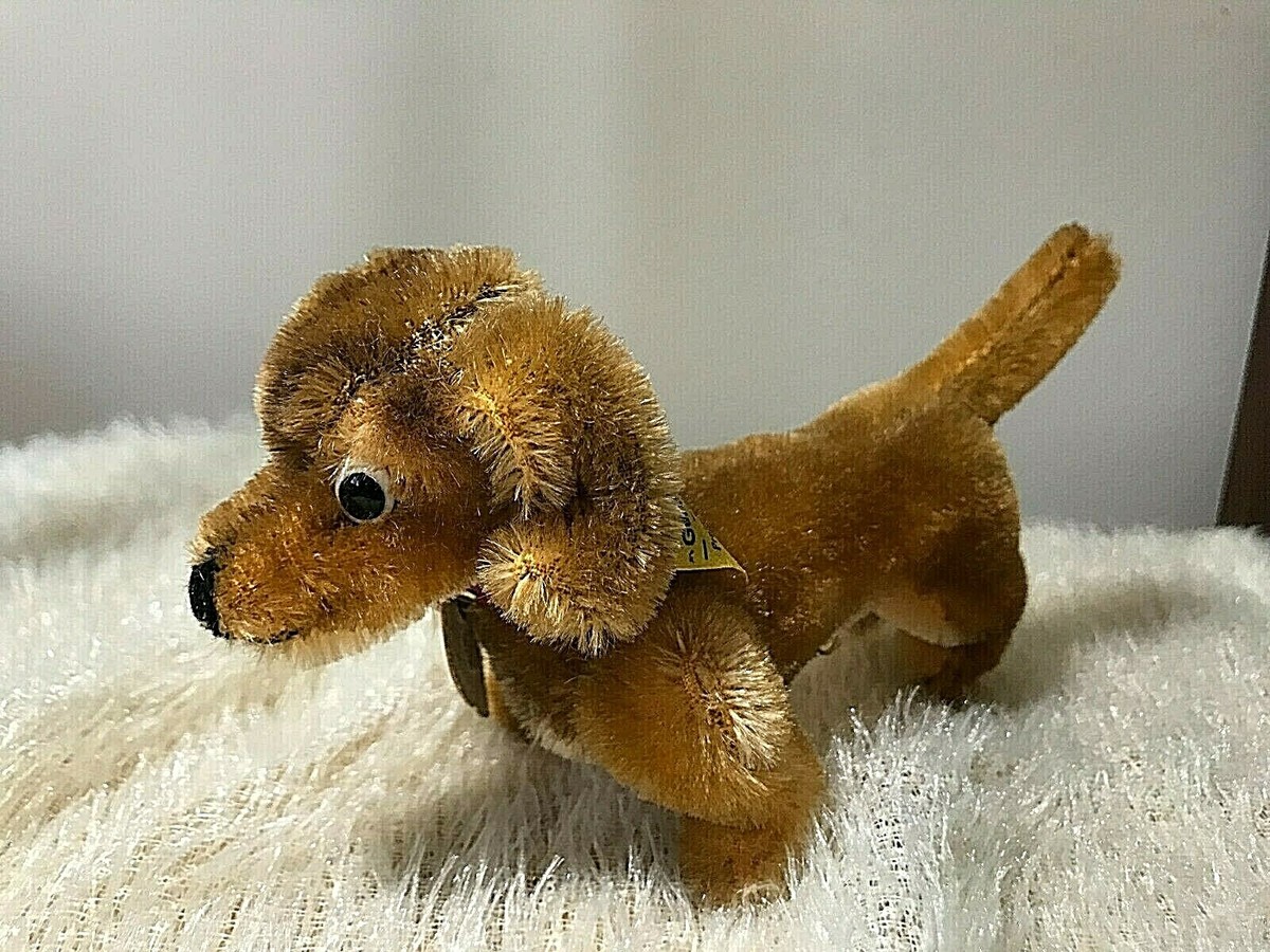 vintage steiff Stuffed animal -- Dog the Hexie | eBay