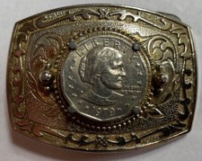 1979 Susan B Anthony Belt Buckle Vintage