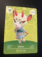 Genuine Animal Crossing Series 5 Amiibo Card SHINO # 436